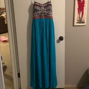 Strapless Maxi Dress